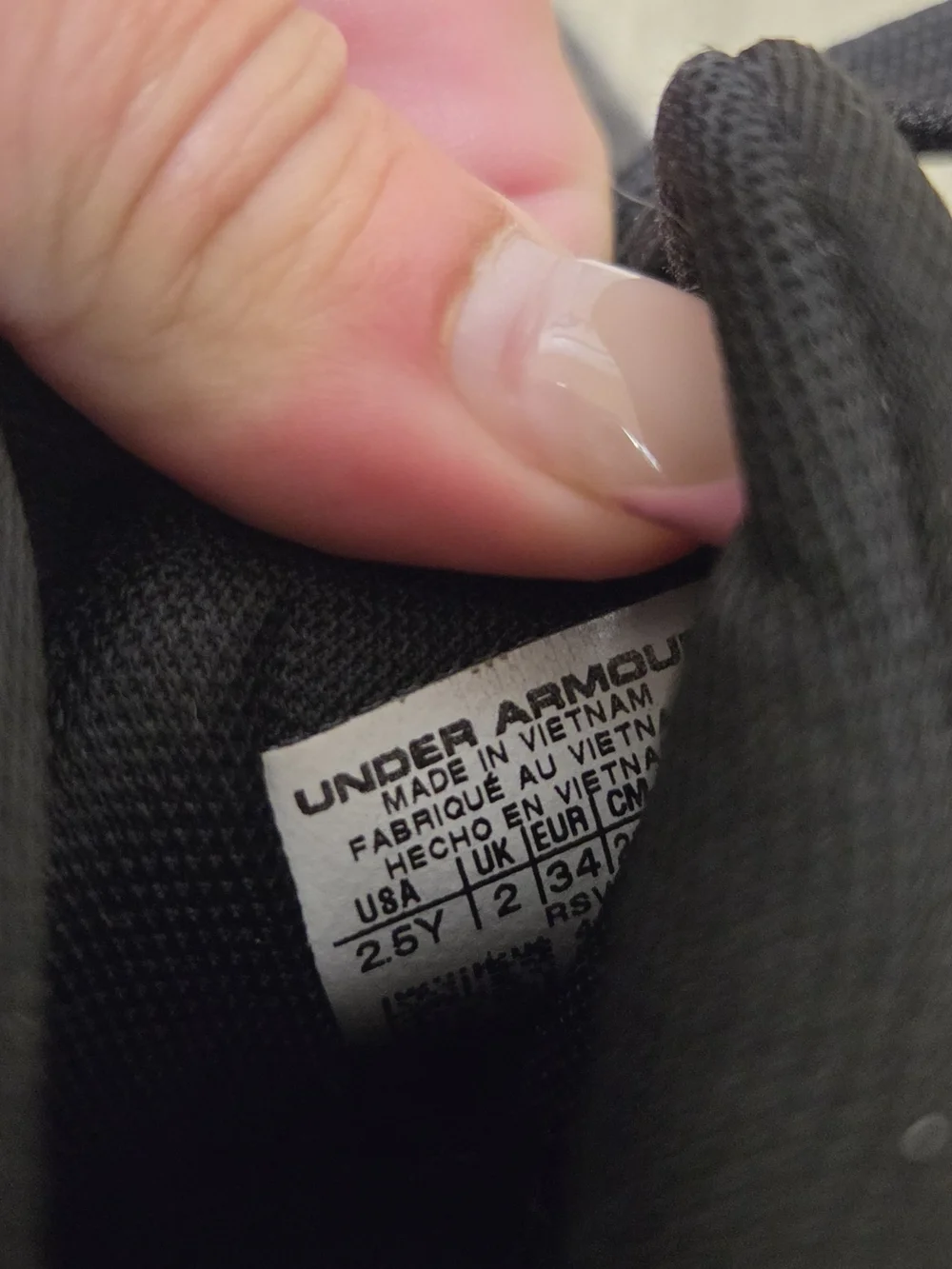 Under Armour durable kids